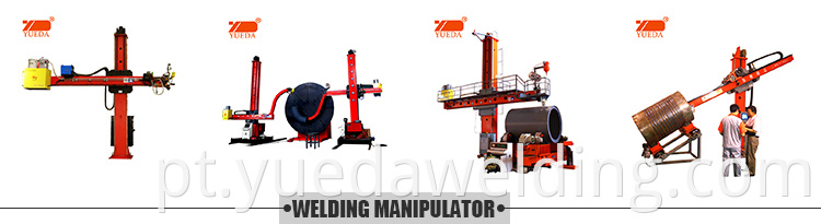 Posicionador de soldagem Yuda com Chuck / Welding Plataforma giratória / Welding WorkTable